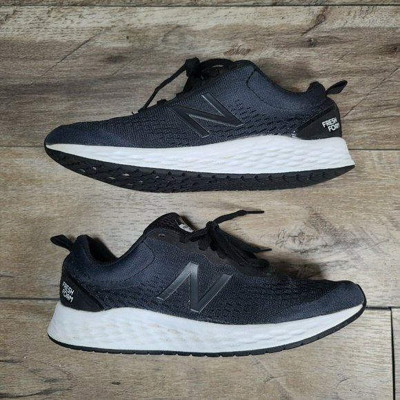 New Balance Womens Warissb3 Black/White Running Shoes Size 8 (2209787) - Picture 2 of 8